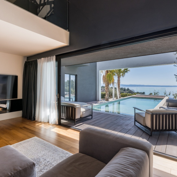 Living room, Villa Miani, Villa Miani with heated pool in Split, Dalmatia, Croatia Split